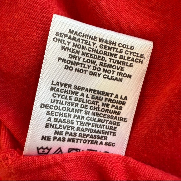 Sub_Urban Riot Ciao Red Crew Neck Short Sleeve Graphic Tee Size Small - Picture 9 of 9